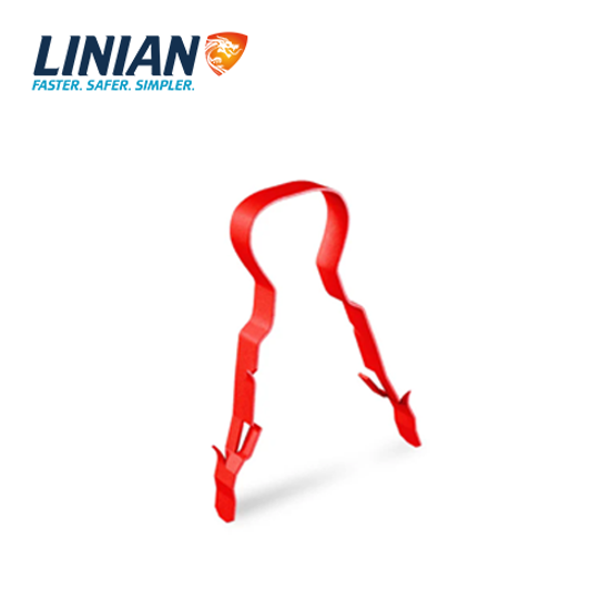 Linian Fire Clip Single Red 9-11mm požarna obujmica 100 komada
