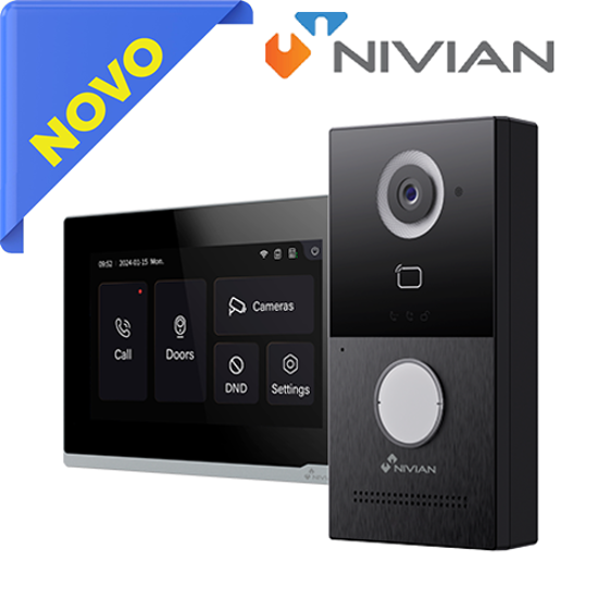 Nivian NVS-Videointercom-2W-Video interfon 2 žice IP65-01