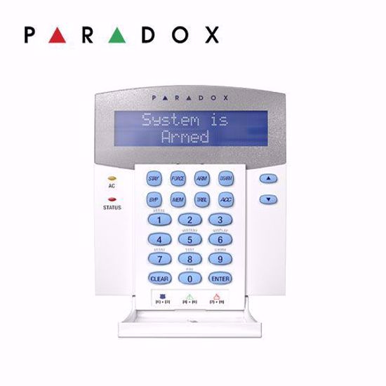 Paradox K641LX LCD šifrator sa ugradenim bežicnim prijemnikom + daljinski upravljac
