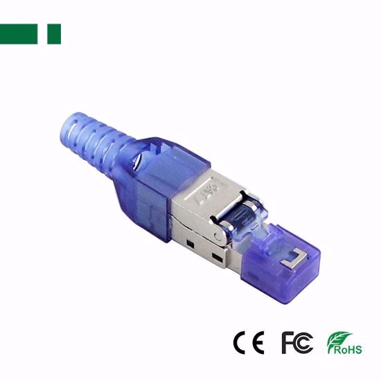 CasView CRJ-0082-7A CAT7A RJ45 Shielded konektor bez alata (Zinc Alloy kuciste)