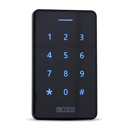 Matrix COSEC ATOM RD100KM IP65 IK06 Citac za kontrolu pristupa (Mifare / Desfire / PIN / Bluetooth / RS485 / RS232 / Wiegand)