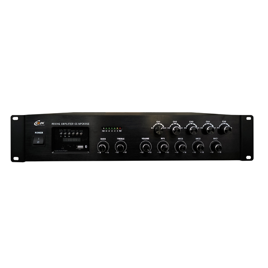 Ceopa CE-MP260SE Pojacalo sa FM prijemnikom, USB i Bluetooth ulazom sa 5 izlaza, 260W