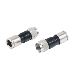 CasView CBN-105 F-type Kompresioni konektor za RG6 kabl (niklovani bakar)