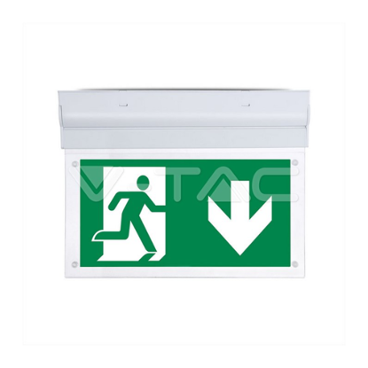 VT-522-S-12 EXIT lampa 2W 6000K