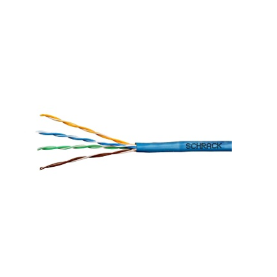 Schrack Kabl Cat.6 U/UTP, LS0H, 300MHz, 4x2xAWG24, B2ca HSKU423BP5