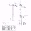 Stub za kamere video nadzora 3,5 m – POLE-350-D-03