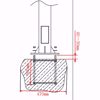 Stub za kamere video nadzora 4,5 m – POLE-450-D-05