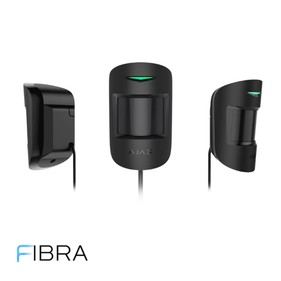 Ajax FIBRA CombiProtect Wh-Bl