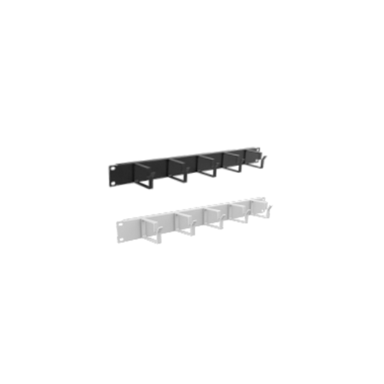 Horizontalni vodic kabla 1U 19" 5 prstenova Ager-01