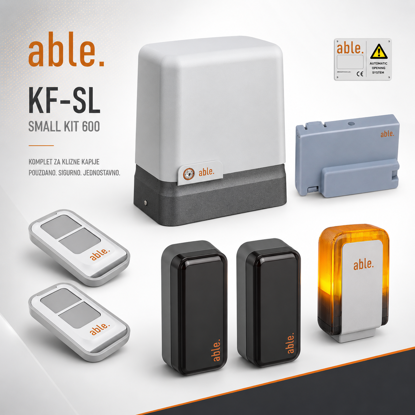 ABLE KF SL SMALL 24V Automatika za kliznu kapiju do 600kg - KIT